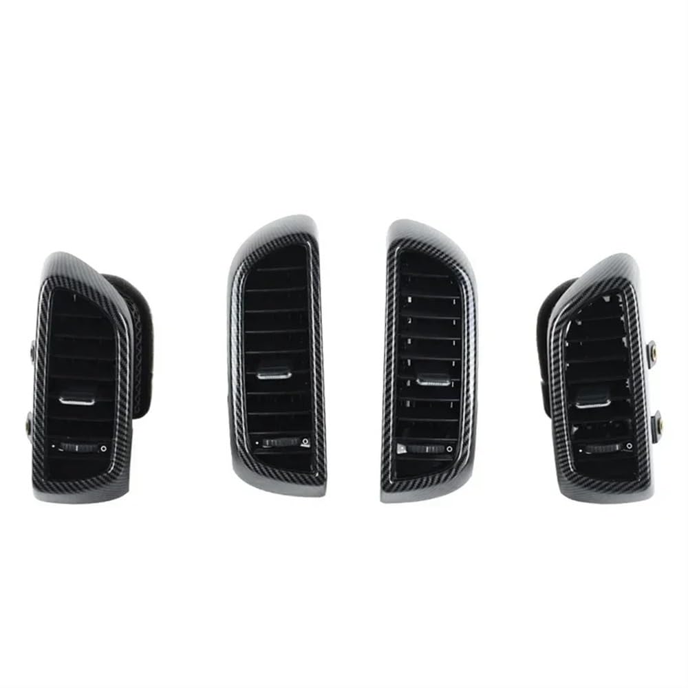 Auto AC Klimaanlage Entlüftung grill Für Cayenne 2011-2017 7P5819703 7P5819704 Carbon Front Klimaanlage A/C Air Vent Outlet Grille Montage Zubehör(Front) von Ylrng