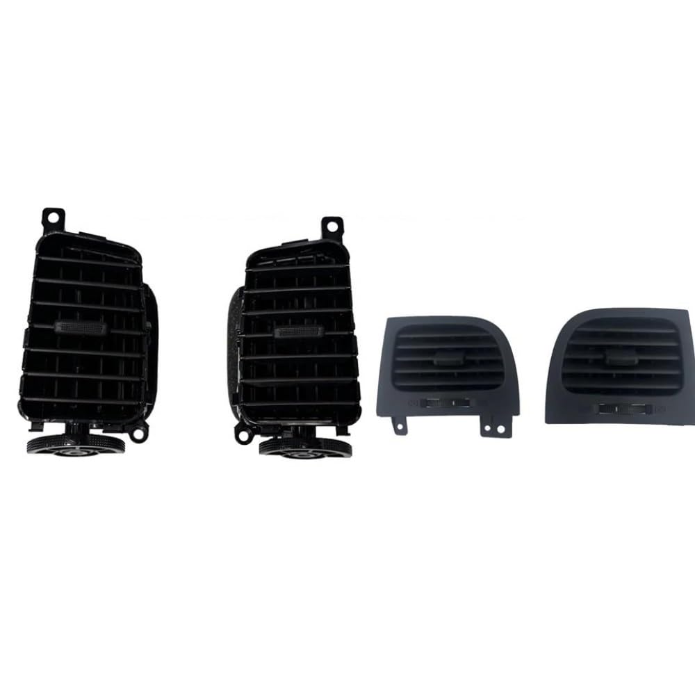 Auto AC Klimaanlage Entlüftung grill Für Hyundai Für Accent Für Fließheck 2006-2011 2Pcs 974101E000 974201E000 Vorne Zentrale Dashboard Air Vent Outlet Grill Panel(4PCS) von Ylrng