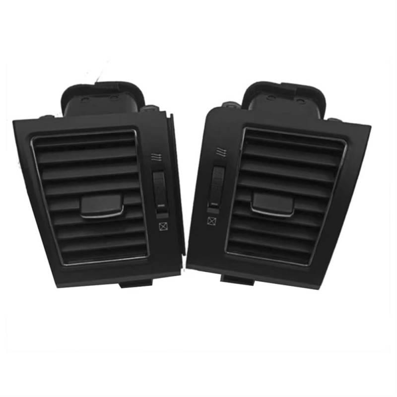Auto AC Klimaanlage Entlüftung grill Für Land Für Cruiser Für Prado 120 Für LC120 2007-2021 55650-60210 55650-60141 1 Paar Armaturenbrett A/C Air Vent Outlet Grille(Black) von Ylrng