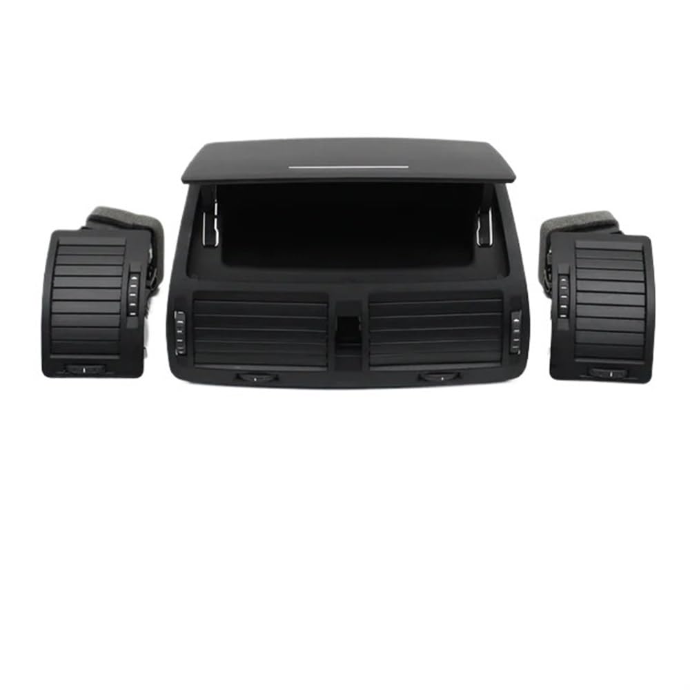 Auto AC Klimaanlage Entlüftung grill Für Octavia 2 Für A5 Für MK2 Für RS 2004-2014 1ZD819701 1ZD819702 Auto Vorne Hinten Air Vent AC Vent Grille Montage(Front 3PCS SET) von Ylrng