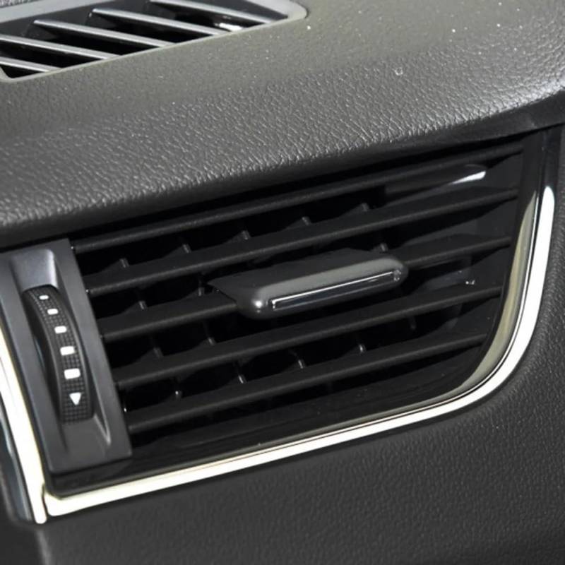 Auto AC Klimaanlage Entlüftung grill Für Octavia 2014 2015 2016 2017 2018 2019 Air Vent Outlet Tab Clip 5ED819701 Auto Front AC Vent Grille Tab Clip 5ED819702(Middle Left) von Ylrng
