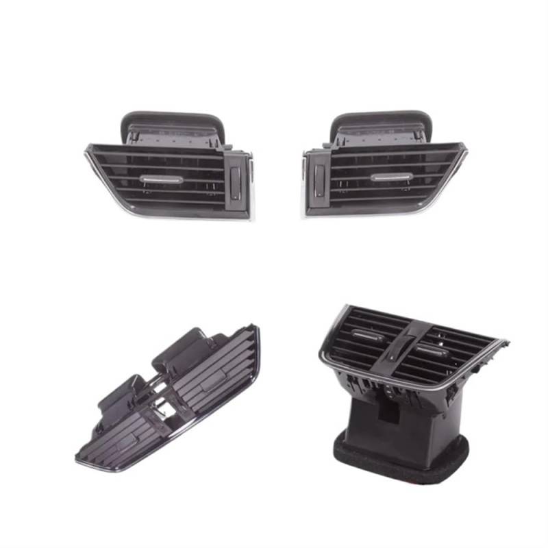 Auto AC Klimaanlage Entlüftung grill Für Octavia 3 Für A7 5E Für MK3 15-21 Vorne Hinten Dashboard Air Vent AC Grille Montage 5E0819701 5E0819702 5E0820951 5E0819203(4X) von Ylrng
