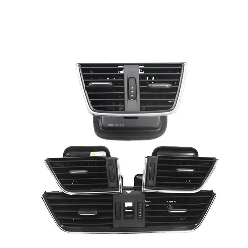 Auto AC Klimaanlage Entlüftung grill Für Octavia 3 Für A7 Für 5E Für MK3 2013-2020 5E0819701 5E0819702 5E0819203 Dashboard Interior AC Air Outlet Vent Grill(1 set-4PCS) von Ylrng