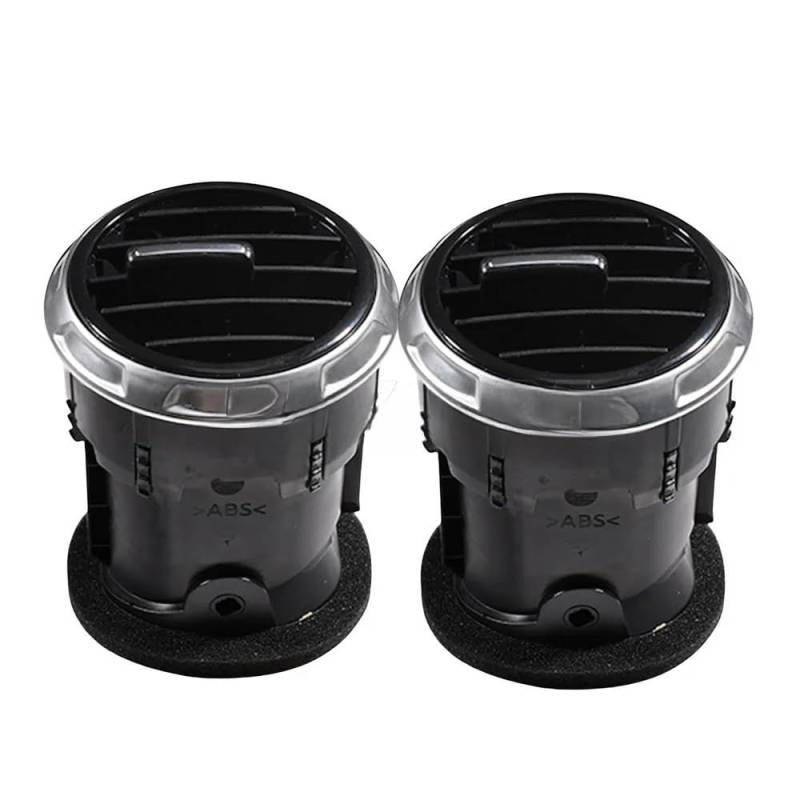 Auto AC Klimaanlage Entlüftung grill Für TT Für TTS Für MK2 Für 8J 2007-2014 Klimaanlage Heizung Grille Diffusor Center Panel Front Dash Armaturenbrett Air Vent 8J0820901(A Set 2PCS) von Ylrng