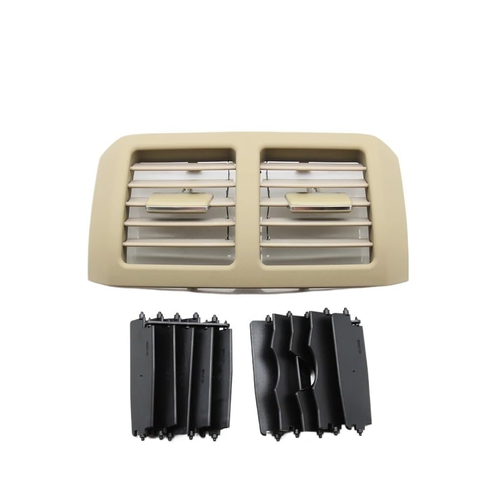 Auto AC Klimaanlage Entlüftung grill Für W251 Für R320 Für R350 Für R400 Für R500 2009-2018 Vorne Hinten Frische Klimaanlage Verchromte AC Vent Outlet Grille Abdeckung(Rear Beige) von Ylrng