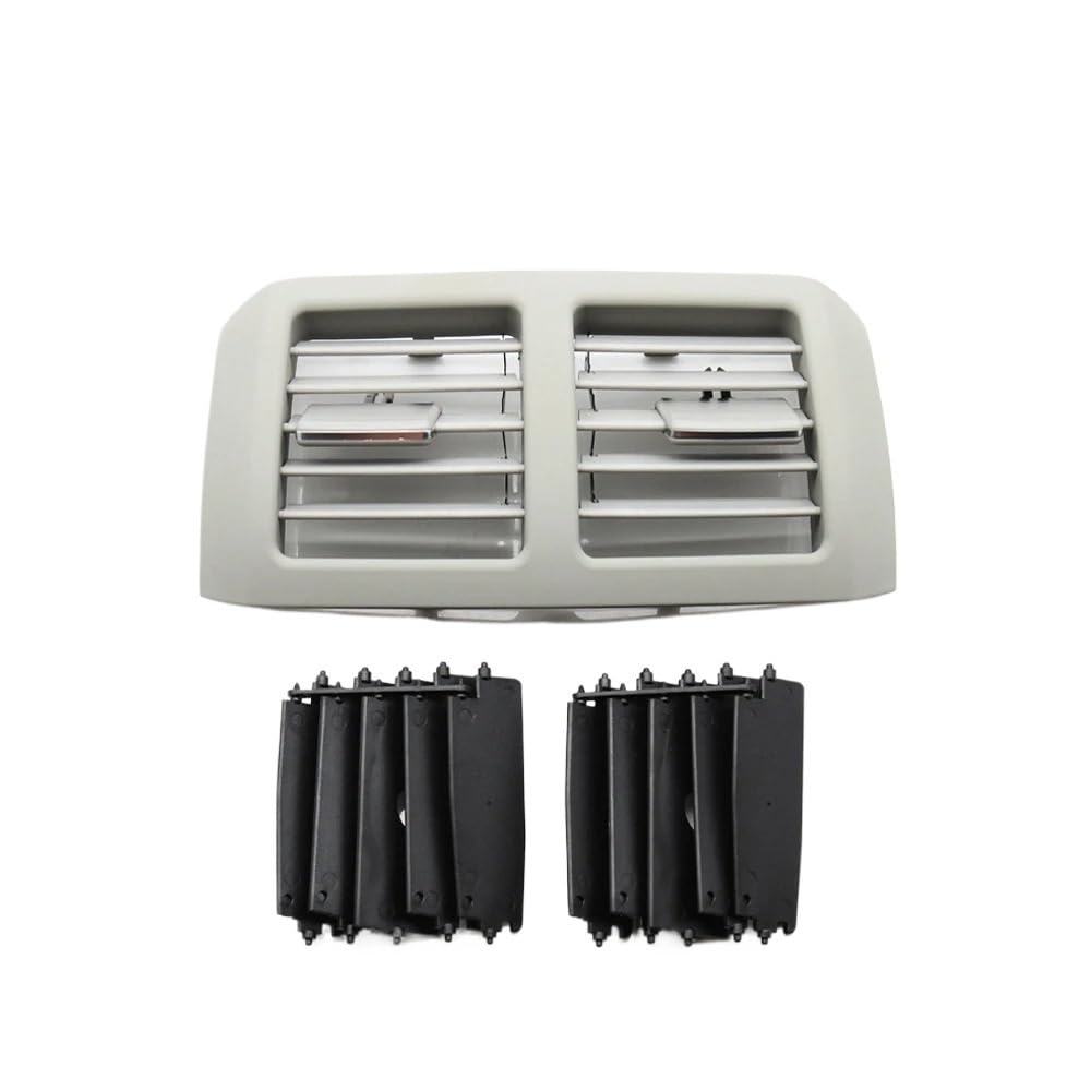 Auto AC Klimaanlage Entlüftung grill Für W251 Für R320 Für R350 Für R400 Für R500 2009-2018 Vorne Hinten Frische Klimaanlage Verchromte AC Vent Outlet Grille Abdeckung(Rear Gray) von Ylrng