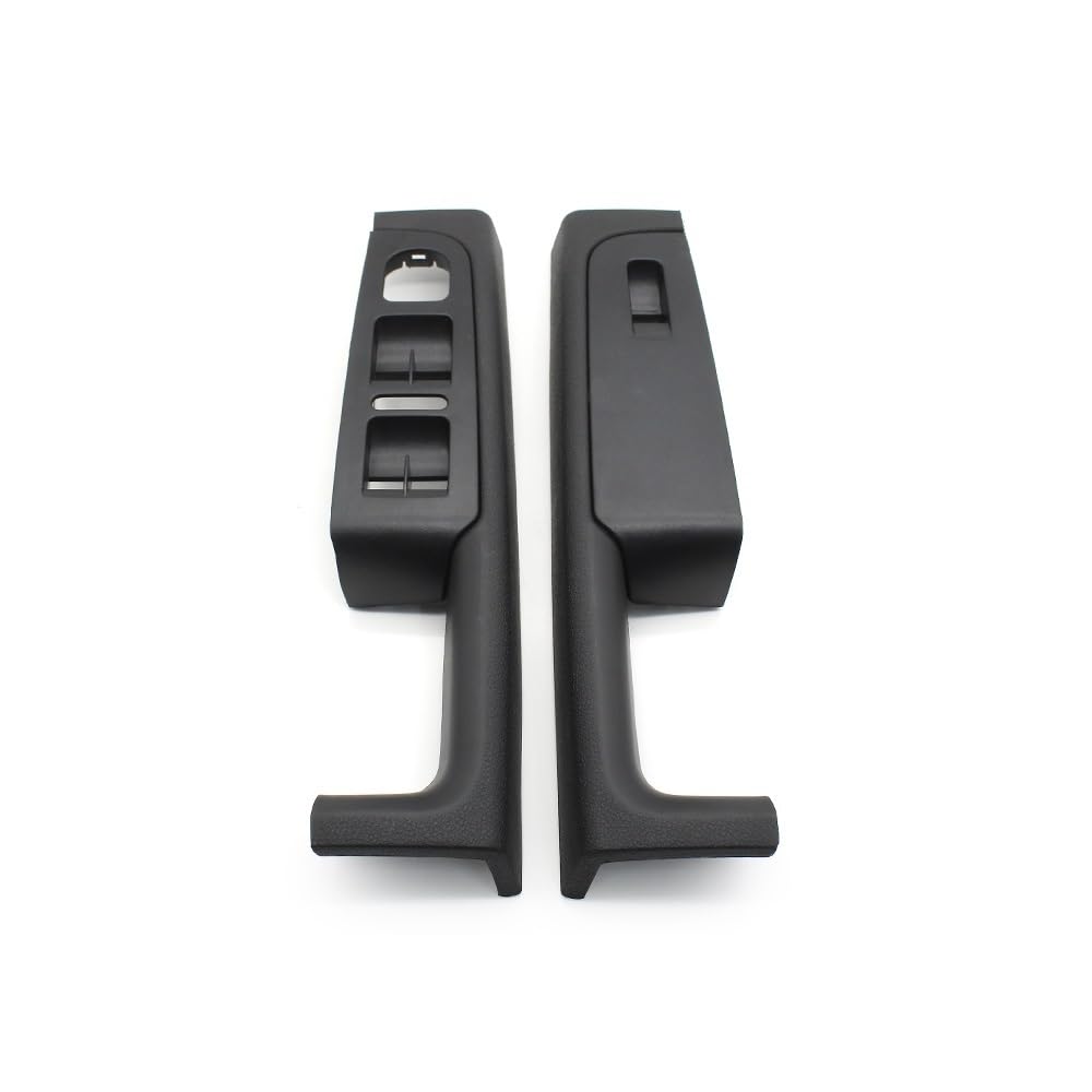 Auto Innen TüRgriff Auto Türgriff Armlehne Rahmen Switch Control Panel Trim 3TD867157 Für Superb 2008-2013(Front 2PCS-Black) von Ylrng