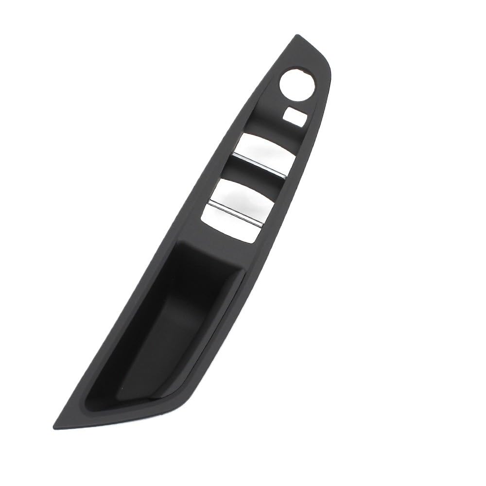Auto Innen TüRgriff Fahrerseite Armlehne Türgriff Panel Abdeckung Für 5 Series Für F10 Für F11 Für F18 Für 520 523 525 528 530(LHD Black) von Ylrng