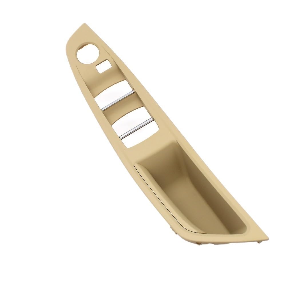 Auto Innen TüRgriff Fahrerseite Armlehne Türgriff Panel Abdeckung Für 5 Series Für F10 Für F11 Für F18 Für 520 523 525 528 530(RHD Beige) von Ylrng