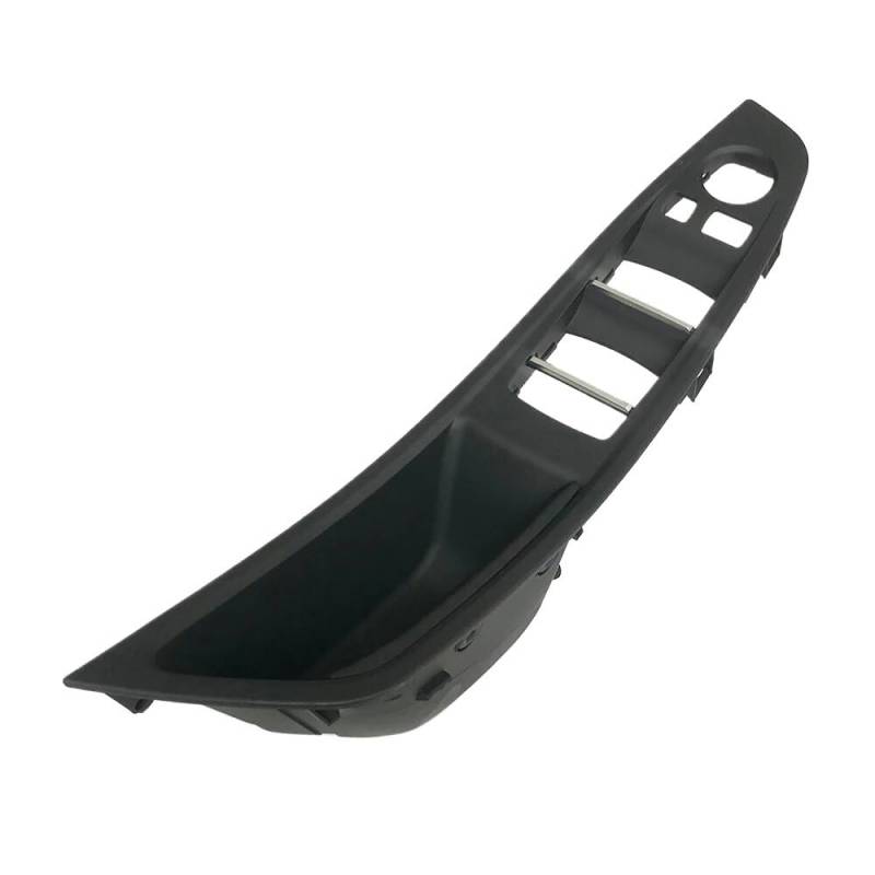 Auto Innen TüRgriff Fensterheber-Türgriffschalterabdeckung, Armlehnen-Türgriffverkleidung Für 5er-Serie Für F10 Für F11 Für 520 523 525 528 530(LHD A Black) von Ylrng