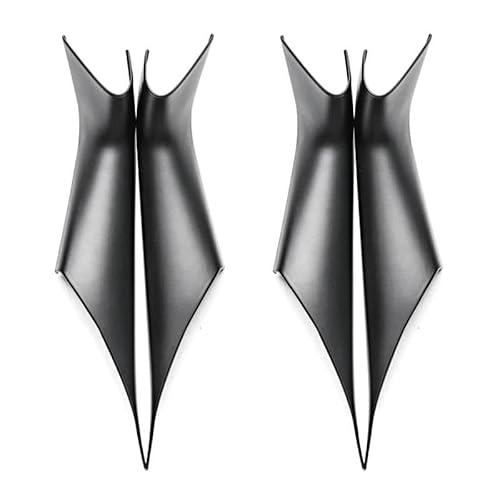 Auto Innen TüRgriff Für 5er-Serie Für G30 Für G38 2018 2019 Autozubehör Innenausstattung ABS Türgriff Armlehne Zugabdeckung Schutzverkleidung(4pcs black) von Ylrng