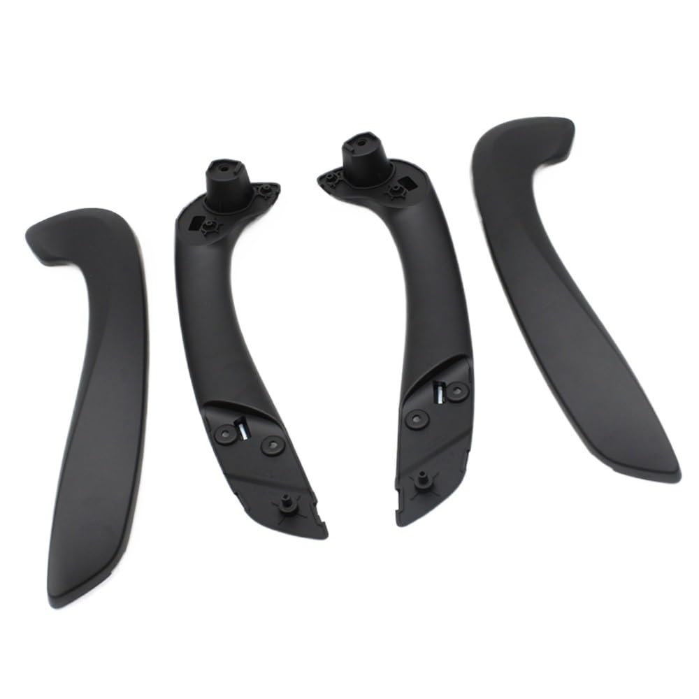 Auto Innen TüRgriff Für Megane 3 Für MK3 Für Fluence 2008-2016 Auto Front Interior Türgriff Griff 809540001R 809600007R(Black 4PCS) von Ylrng
