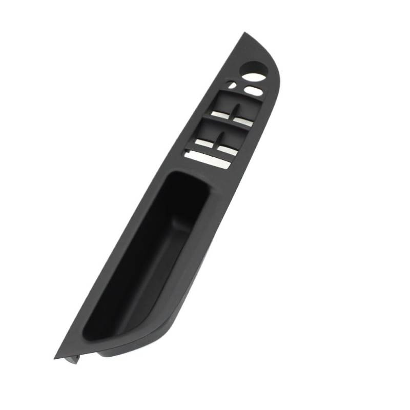 Auto Innen TüRgriff Innenausstattung Auto-Innentürgriffabdeckung Armlehne Fensterschalter Panel Trim 51416983703 Für 5er-Serie Für E60 Für E61 2006-2010(LHD Black) von Ylrng