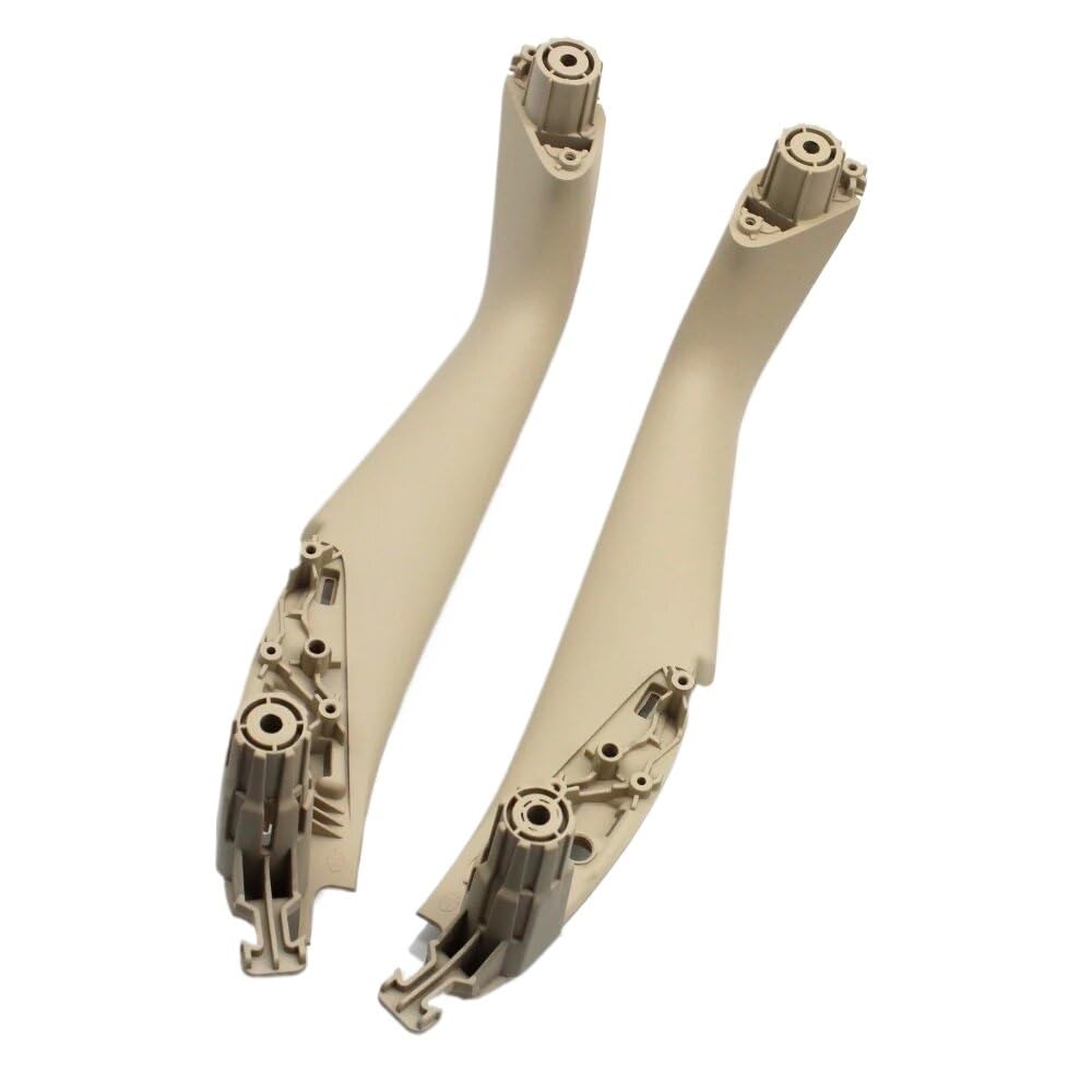 Auto Innen TüRgriff Innentürgriff-Innenverkleidung 51417438523 Für 5er-Serie Für M5 Für G30 Für G31 Für F90 2017-2022(Beige Front 2pcs) von Ylrng