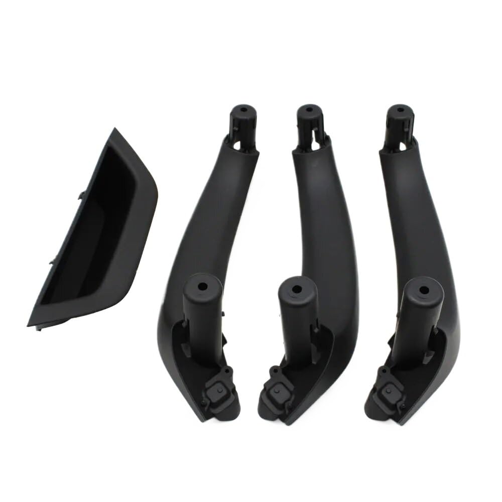 Auto Innen TüRgriff LHD 4-teiliges Set Innentürgriff-Abdeckung 51417250307 Für X3 Für X4 Für F25 Für F26 2010-2016(LHD Black 4PCS) von Ylrng