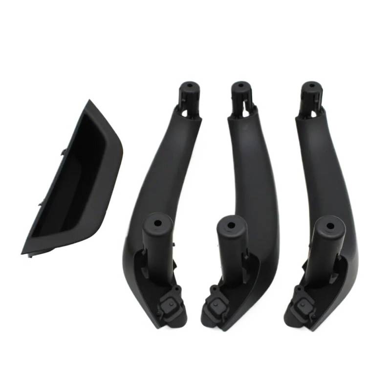 Auto Innen TüRgriff LHD 4-teiliges Set Innentürgriff-Abdeckung 51417250307 Für X3 Für X4 Für F25 Für F26 2010-2016(LHD Black 4PCS) von Ylrng