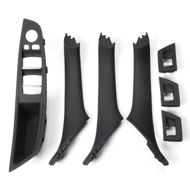 Auto Innen TüRgriff LHD Auto-Innentürgriff Für 5er-Reihe Für F10 Für F11 Für 520d Für 525d Für 530d Für 535i(Black LHD) von Ylrng