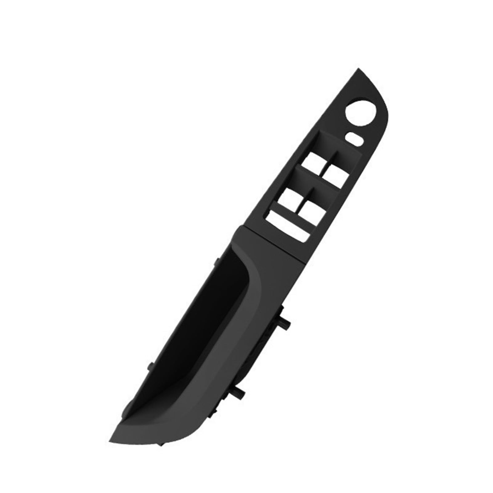 Auto Innen TüRgriff LHD Innentür Fahrerseite Armlehne Fenster Schalter Panel Abdeckung Trim Für 3 Serie Für E90 2004-2012 Für 318 320 330 325(Model A Black) von Ylrng