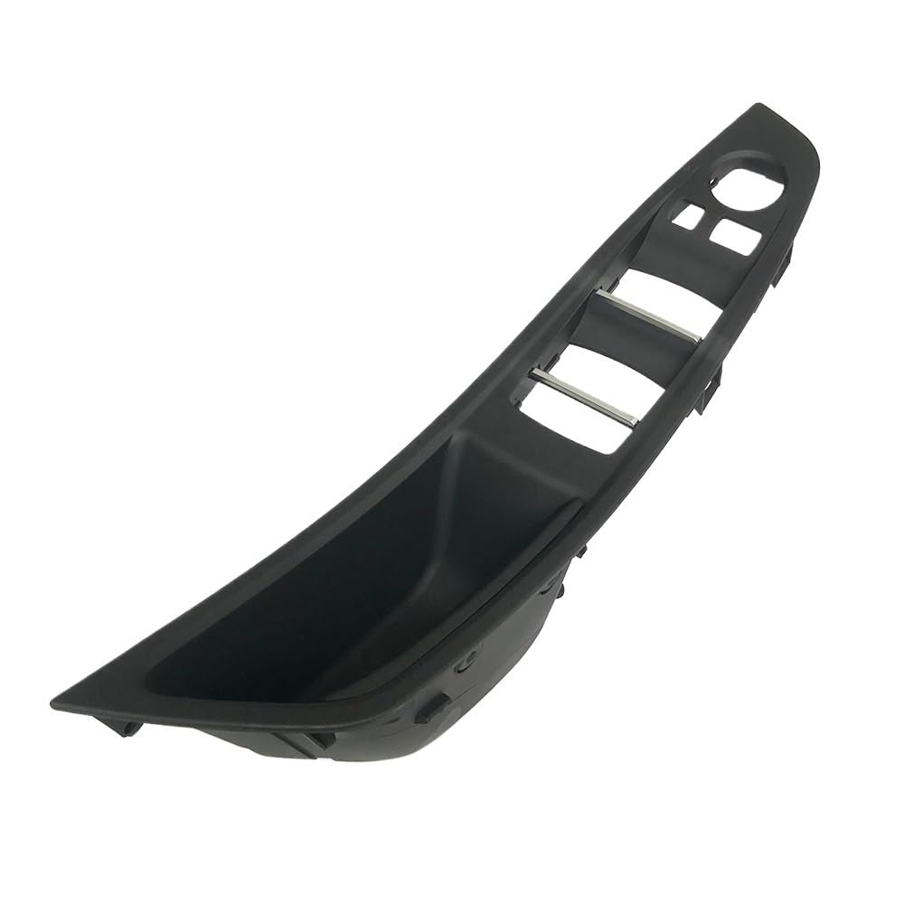 Auto Innen TüRgriff LHD RHD Innentür Armlehne Panel Pull Griff Abdeckung Trim Für 5 Series Für F10 Für F11 Für 520 523 525 528 530(LHD Black) von Ylrng