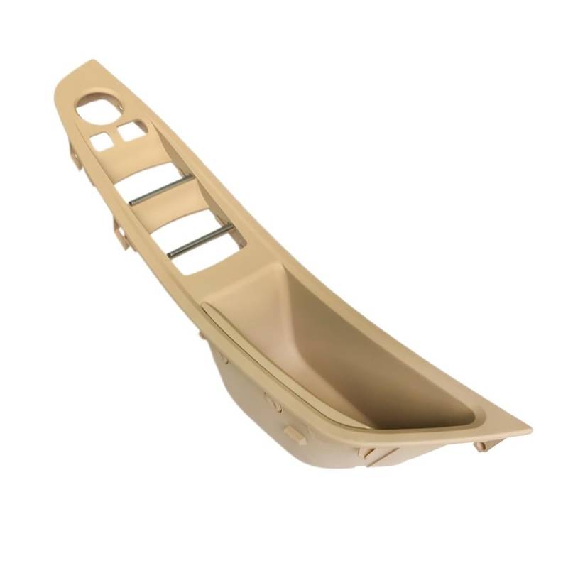 Auto Innen TüRgriff LHD RHD Innentür Armlehne Panel Pull Griff Abdeckung Trim Für 5 Series Für F10 Für F11 Für 520 523 525 528 530(RHD Beige) von Ylrng