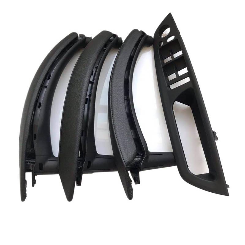 Auto Innen TüRgriff RHD Rechtslenker-Armlehnen-Zuggriffsatz Für Die Innentür Des Fahrers Für X5 Für X6 Für E70 Für E71 Für E72 2007-2014(RHD Black 7pcs) von Ylrng