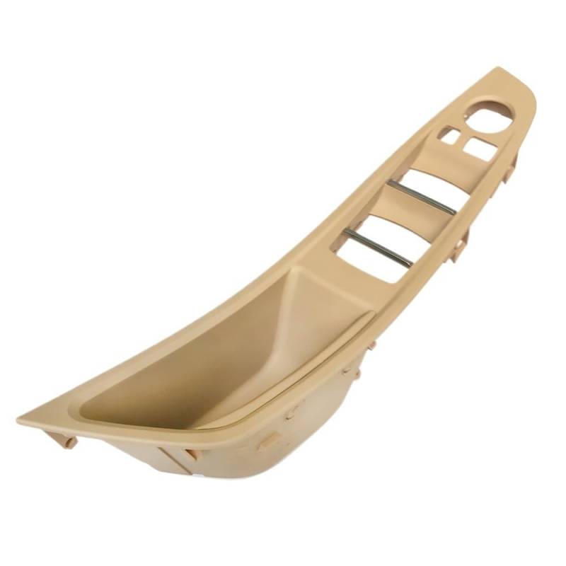 Auto Innen TüRgriff Vorderer Auto-Innentür-Armlehnen-Panel-Türgriff Für 5er-Serie Für F10 Für F11 Für 520i Für 523i Für 525i(Model A Beige) von Ylrng