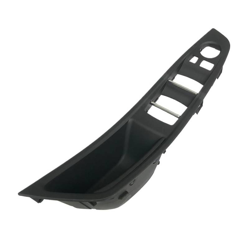 Auto Innen TüRgriff Vorderer Auto-Innentür-Armlehnen-Panel-Türgriff Für 5er-Serie Für F10 Für F11 Für 520i Für 523i Für 525i(Model A Black) von Ylrng