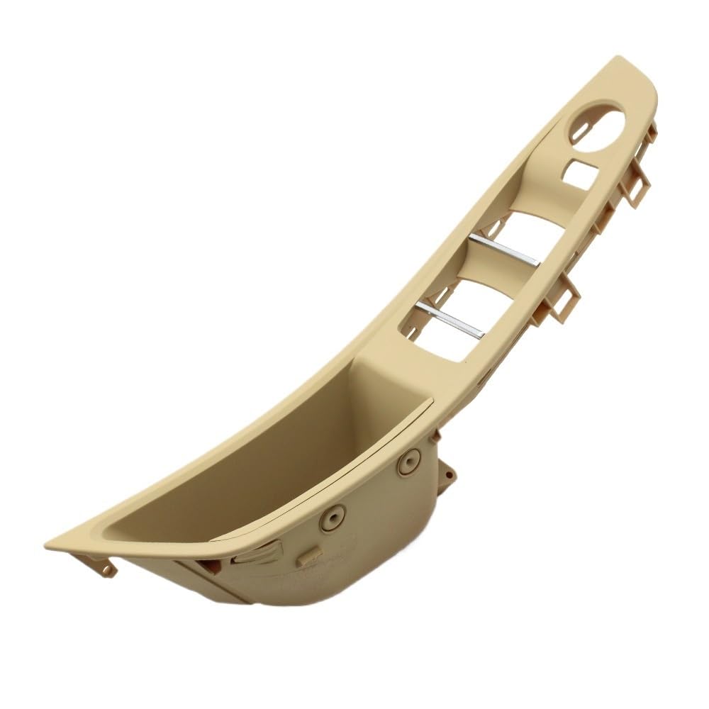 Auto Innen TüRgriff Vorderer Auto-Innentür-Armlehnen-Panel-Türgriff Für 5er-Serie Für F10 Für F11 Für 520i Für 523i Für 525i(Model B Beige) von Ylrng