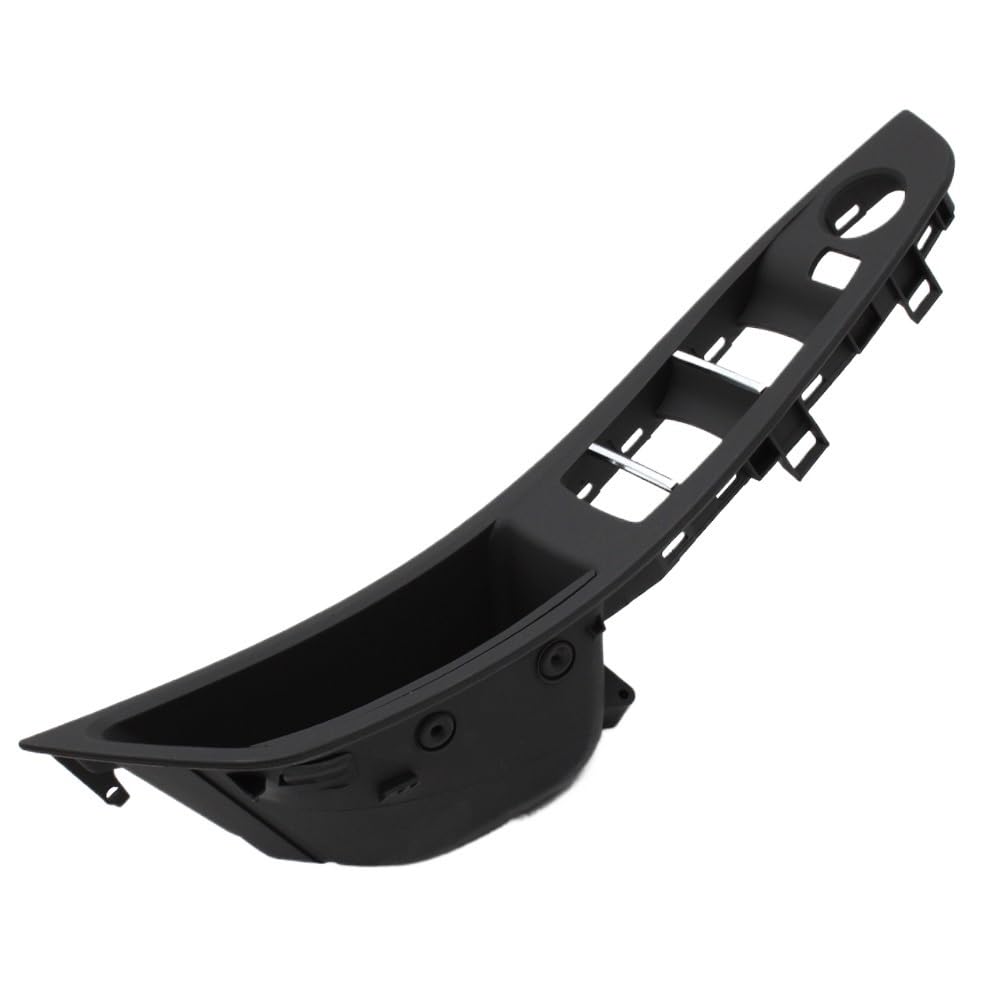 Auto Innen TüRgriff Vorderer Auto-Innentür-Armlehnen-Panel-Türgriff Für 5er-Serie Für F10 Für F11 Für 520i Für 523i Für 525i(Model B Black) von Ylrng