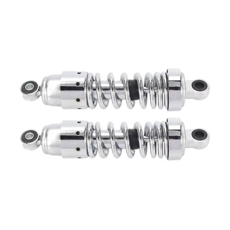 Chrom Motorrad Hinten Stoßdämpfer Suspension Für CMX250 Für Rebel Für CA250 1986-2014 Motorrad Zubehör Stoßdämpfer Federbein von Ylrng