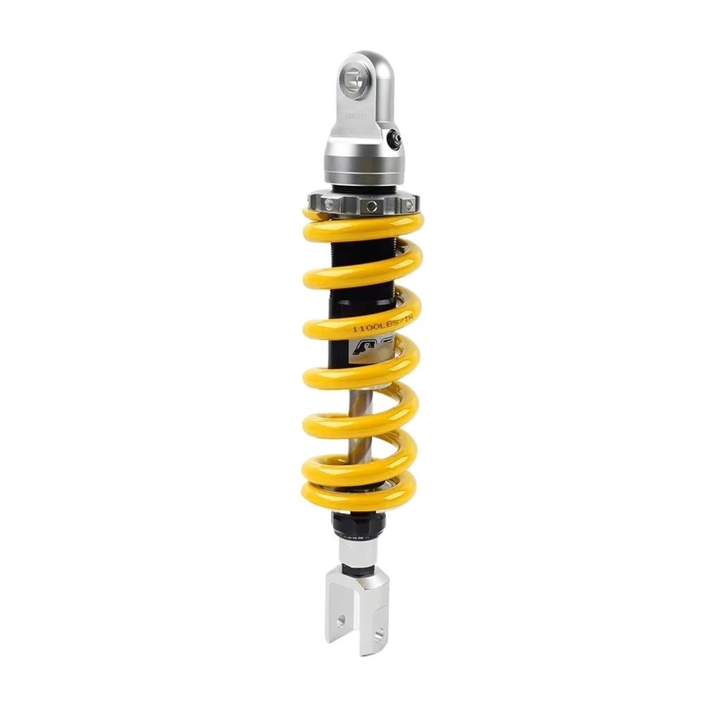Motorrad 365mm Stoßdämpfer Gabelkopf Absorber 13mm Feder Für Universal Für Aluminium Gelb Stoßdämpfer Federbein Motorrad 365mm Stoßdämpfer Gabelkopf Absorber 13mm Feder Für Universal Für Aluminium Gelb Stoßdämpfer Federbein von Ylrng