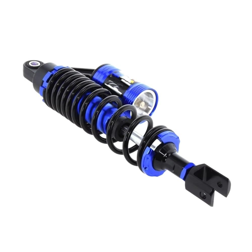 Motorrad Universal 320mm 12,5 "Hinterer Hydraulischer Stoßdämpfer Für Suzuki BWS Roller Modifizierte Teile Stoßdämpfer Federbein(340mm Blue) von Ylrng
