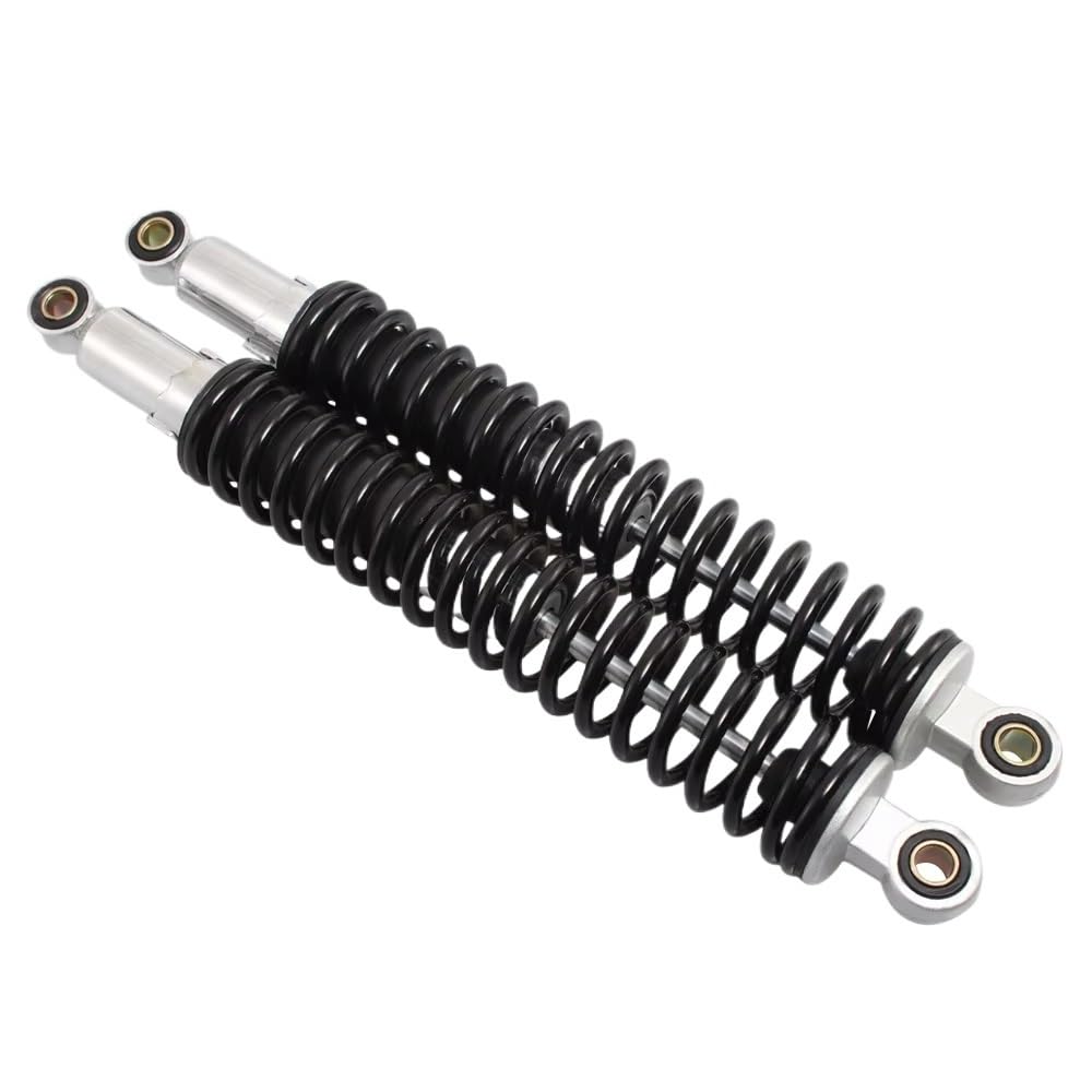 Motorradzubehör 1 Paar Luftstoßdämpfer Hinterradaufhängung Für XL185 Für XL185S Offroad Universal 400 Mm Aluminiumstahl Stoßdämpfer Federbein von Ylrng
