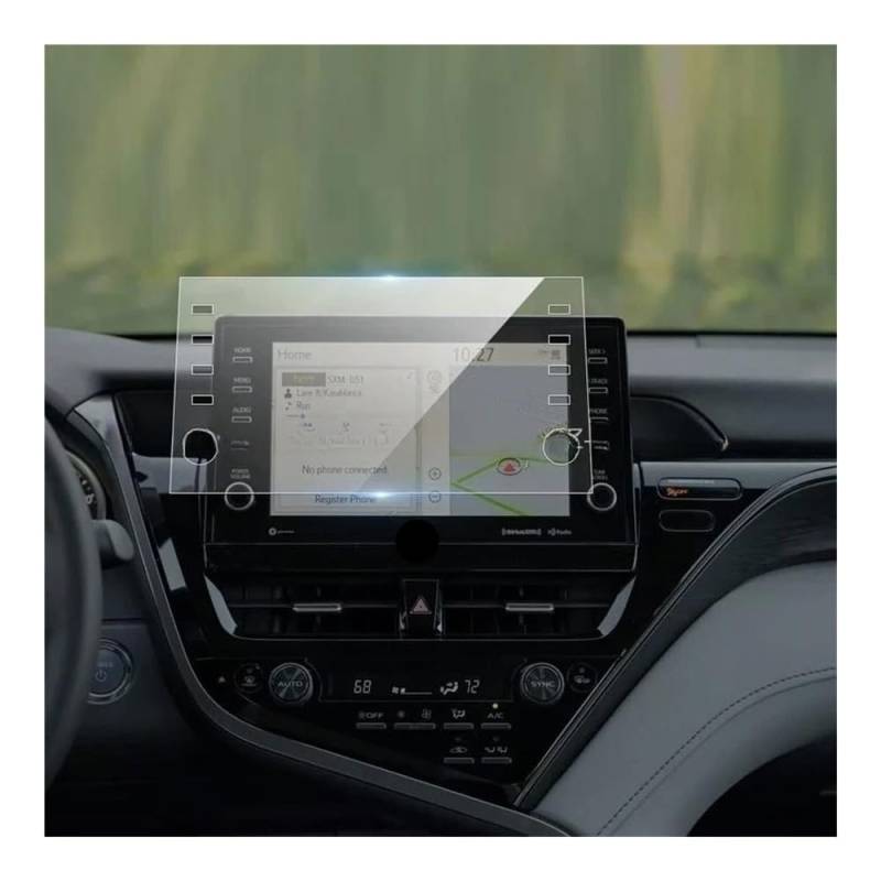 Navigation Panzerglas Schutzfolie Für Camry 2021 2022 2023 Gehärtetes Glass Screen Protector Film 9 Zoll Auto GPS Navigation Innen Zubehör von Ylrng