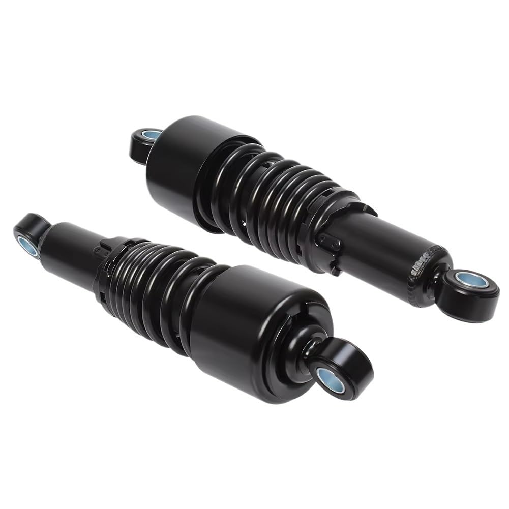 Paar Motorrad Schwarz 10,5 '' 267mm Hinten Stoßdämpfer Absorber Suspension Für Touring Für Sportster Für 883 Für XL883 Stoßdämpfer Federbein von Ylrng