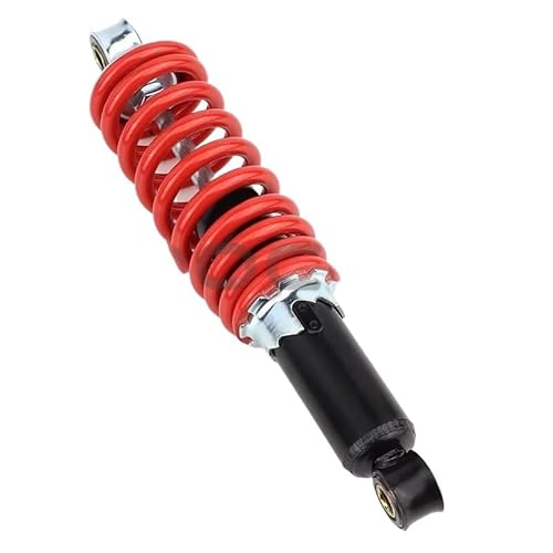 Stoßdämpferfeder Vorne Und Hinten Für 50ccm 70ccm 90 110ccm 125ccm ATV Go Kart Buggy Pitbike Dirt Bike Stoßdämpfer Federbein(Red1 270mm 7mm) von Ylrng