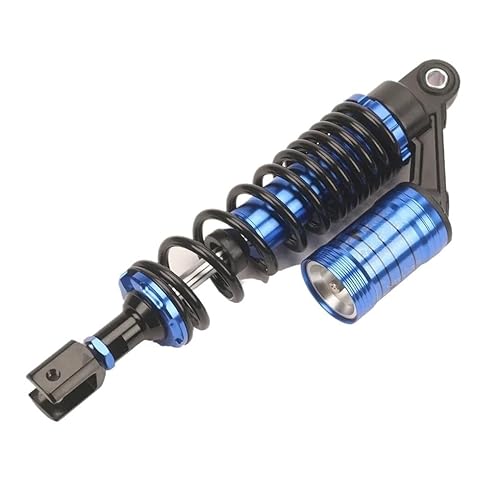 Universal 320mm 12,5 "Motorrad Luft Stoßdämpfer Hinten Suspension Für Motor Roller ATV Quad Dirt Bike Stoßdämpfer Federbein(Blue) von Ylrng