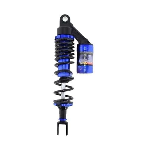 Universal 320mm Motorrad Luft Stoßdämpfer Hinten Stoßdämpfung Nach Umrüstung Mit Flasche Für Motor ATV Stoßdämpfer Federbein(Blue) von Ylrng