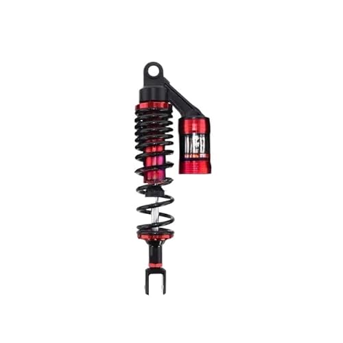 Universal 320mm Motorrad Luft Stoßdämpfer Hinten Stoßdämpfung Nach Umrüstung Mit Flasche Für Motor ATV Stoßdämpfer Federbein(Red) von Ylrng