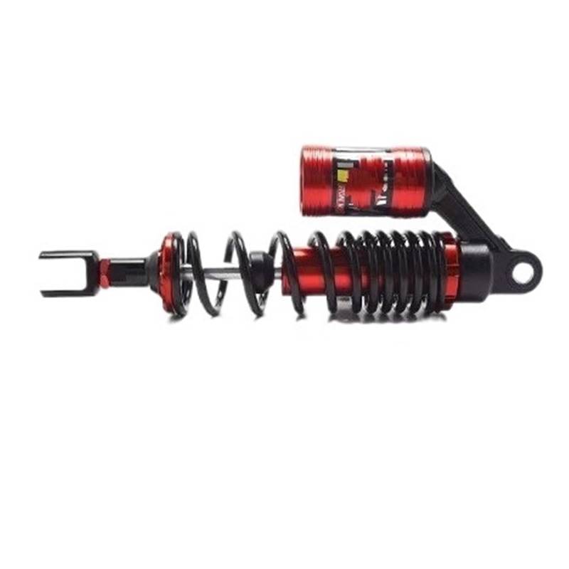 Universal 320mm Motorrad Stoßdämpfer Modifizierte Öl/Gas Mischzylinder Hinterradfederung Stoßdämpfer Federbein(Red) von Ylrng