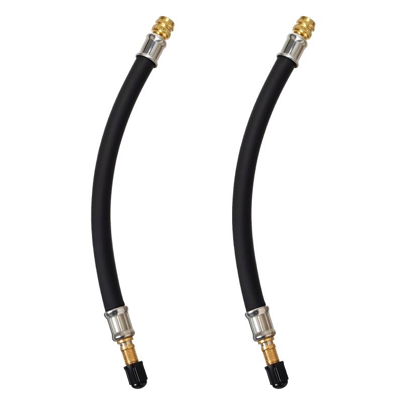 Ymapinc 2 Stück Flexible Ventilverlängerung Gummi Ventilverlängerung Autoventil Universal Tire Valve Extenders 207mm Reifenventilverlängerungen Ventil Verlängerung für Auto Motorrad Fahrrad Roller von Ymapinc