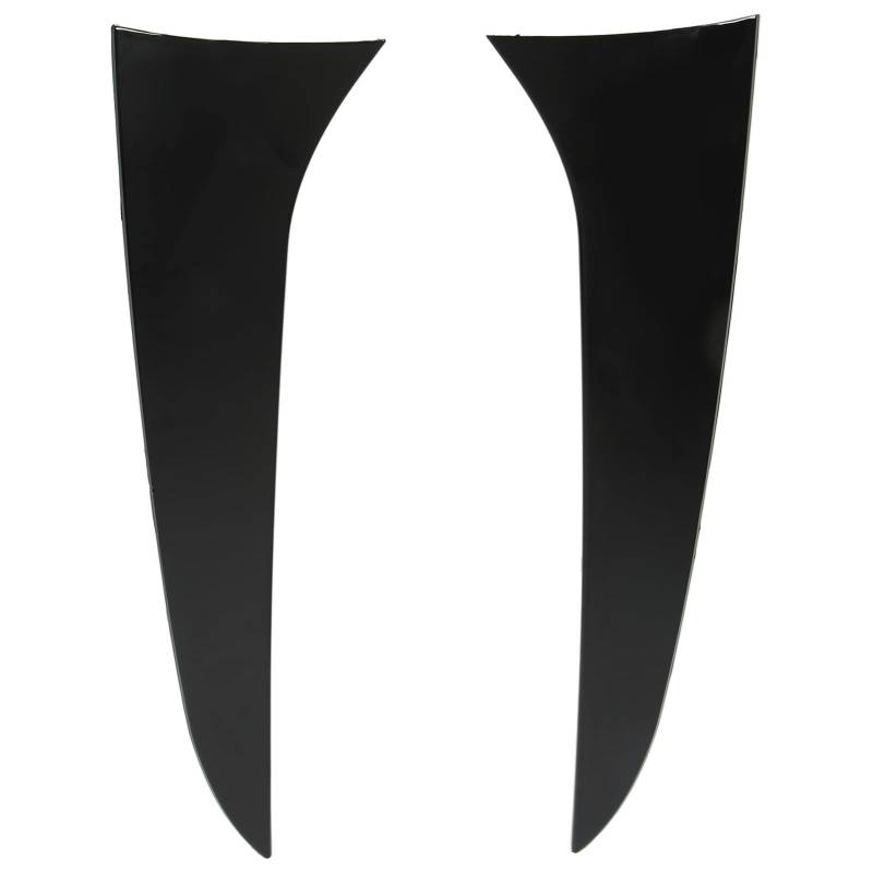 1 Paar Heckscheibenspoiler, Seitenflügelabdeckungsverkleidung für X1 E84 2009-2015, Glänzender Schwarzer ABS-Kunststoff Heckscheibenspoilerverkleidung Karosserieteile von Ymiko