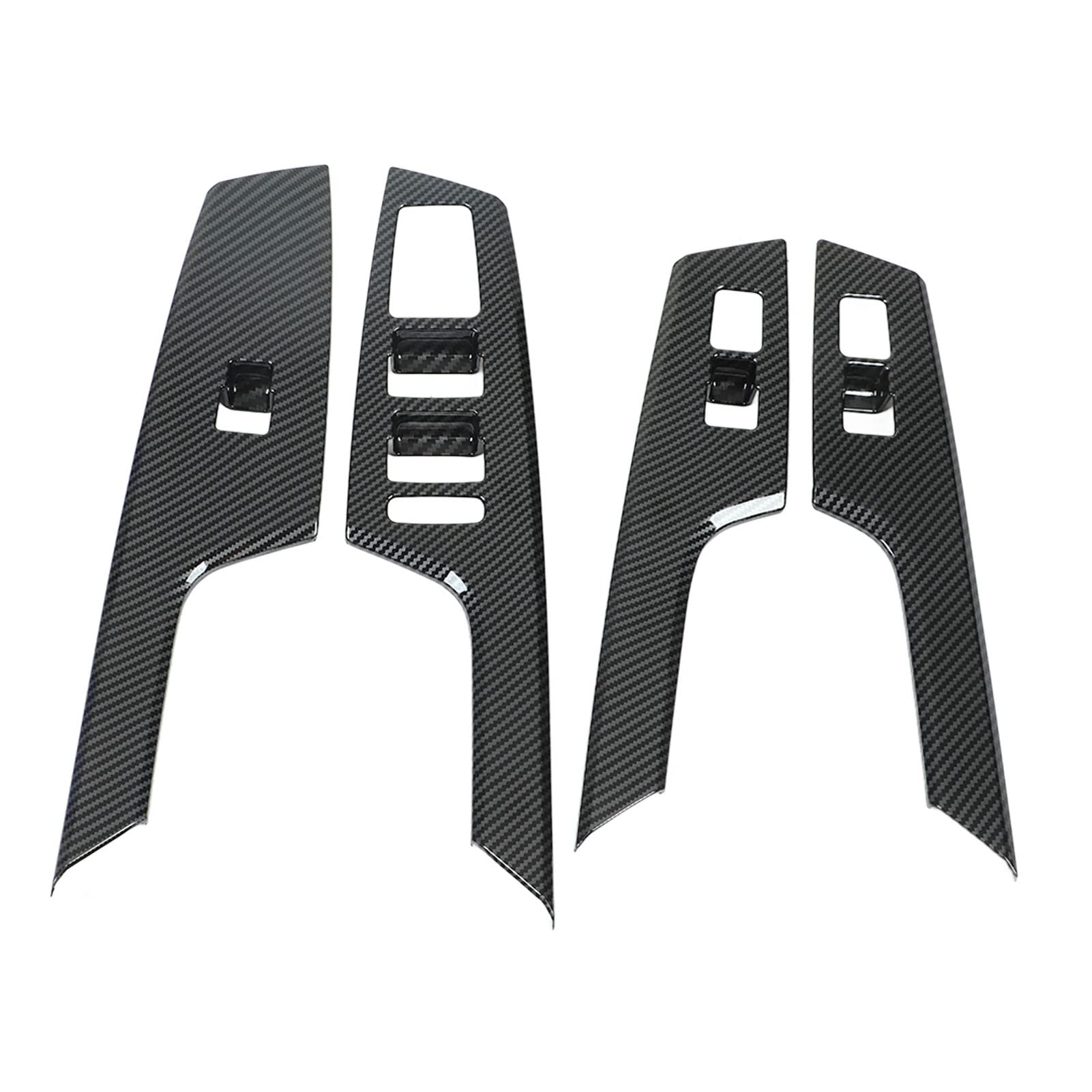 Ymiko ABS Auto Innentür Armlehne Fenster Schalter Panel Abdeckung Trim Zubehör Auto Innenraum Automobil Kohlefaser Stil Ersatz für EV6 2022 Up Ymiko ABS Auto Innentür Armlehne Fenster Schalter Panel Abdeckung Trim Zubehör Auto Innenraum Automobil Kohlefaser Stil Ersatz für EV6 2022 Up von Ymiko