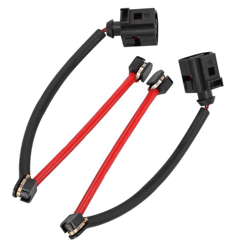 Ymiko Bremsbelagverschleißsensor, 2-TLG. Bremsbelagverschleißsensor hinten 7L0907637C Kompatibel mit Ca-yenne von Ymiko