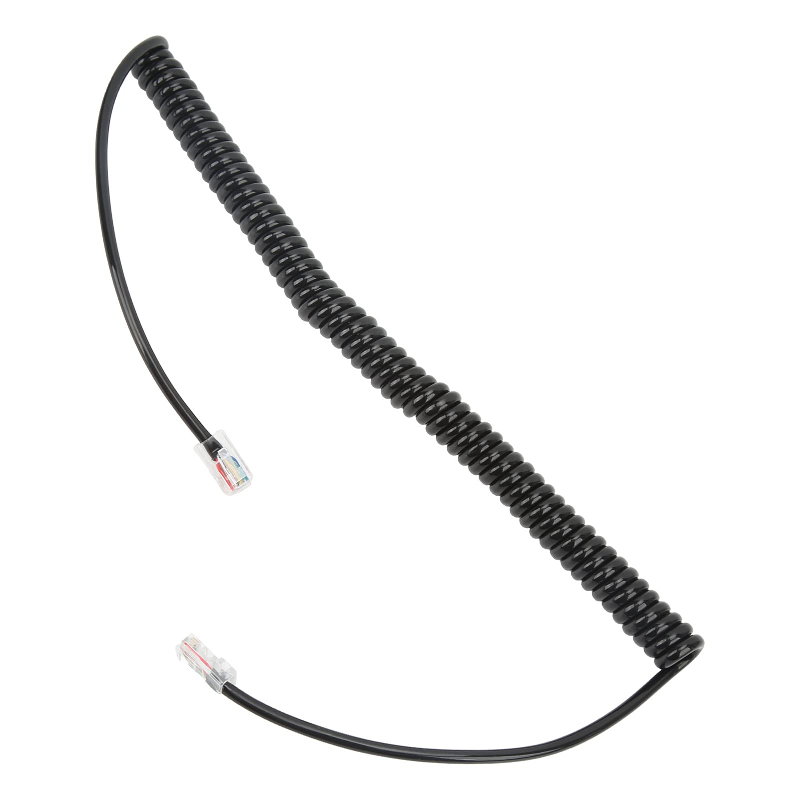 Ymiko Auto Walkie Talkie Lautsprecher Mic Kabel, Mobilfunk Mikrofon Kabel für HM 207s HM 133V IC 2300H IC 2730A ID 5100A ID 4100A Ymiko Auto Walkie Talkie Lautsprecher Mic Kabel, Mobilfunk Mikrofon Kabel für HM 207s HM 133V IC 2300H IC 2730A ID 5100A ID 4100A von Ymiko