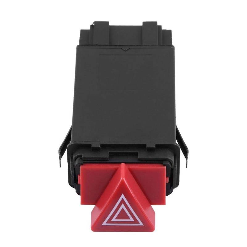 Ymiko Warnblinkschalter für A4 / S4 / A4 Quattro, Kippschalter, Druckknopf, Manuell, Schwarz von Ymiko