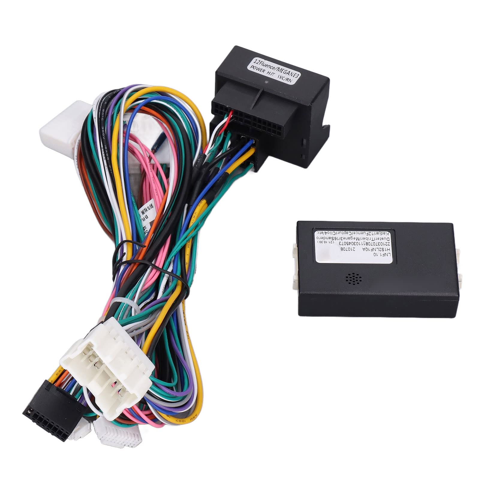 Ymiko 16-Pin Autoradio-Kabelbaum, CD-Player-Kabelbaum mit Canbus-Box-Ersatz für Megane 3 2011-2014, Koleos 2011-2014, Fluence 2010-2016 Ymiko 16-Pin Autoradio-Kabelbaum, CD-Player-Kabelbaum mit Canbus-Box-Ersatz für Megane 3 2011-2014, Koleos 2011-2014, Fluence 2010-2016 von Ymiko