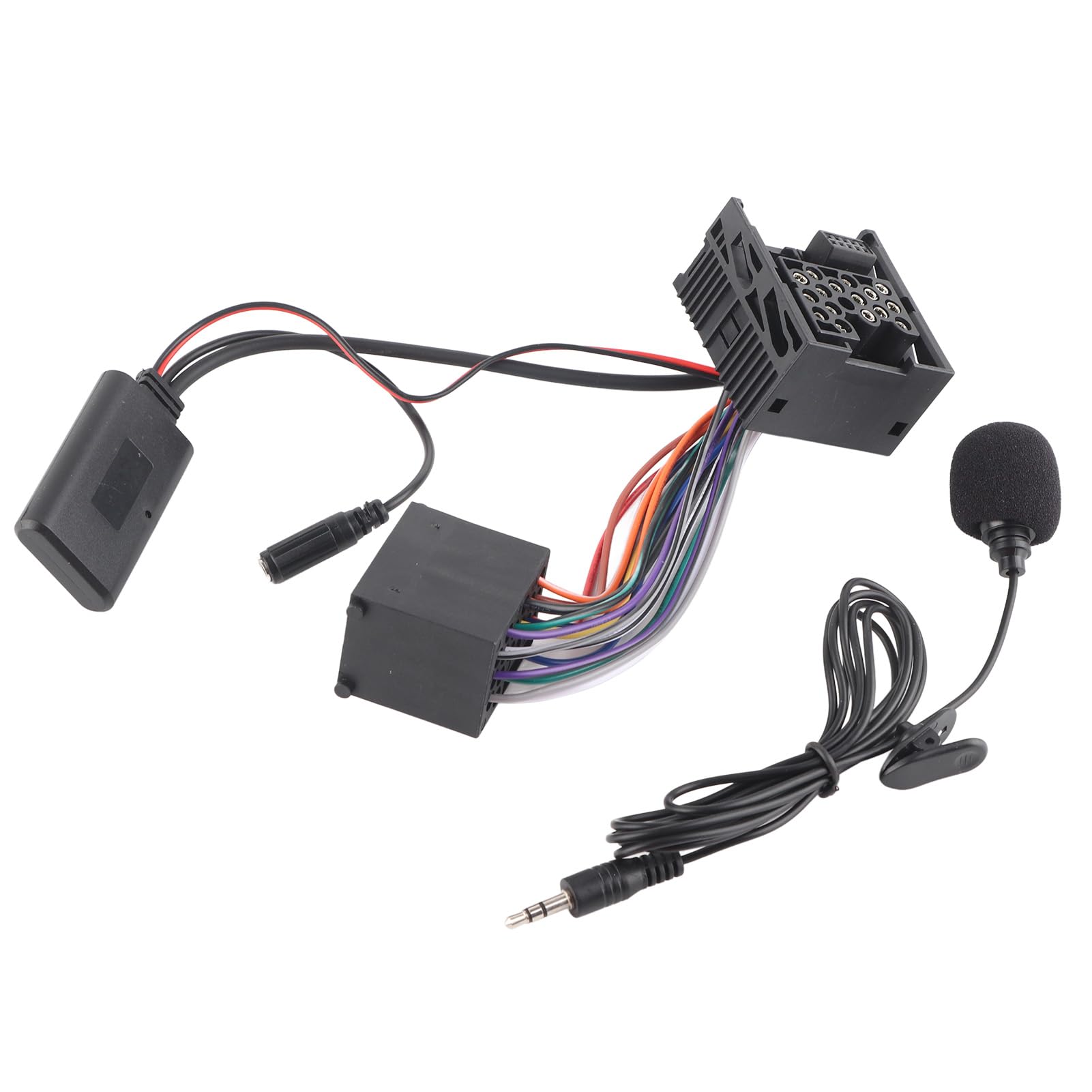 Ymiko Auto Bluetooth Modul Empfänger, Auto 10 Pin Bluetooth Modul Adapter AUX in Kabel Ersatz für E46 320 325 323 328 330 M3 3-Serie mit Mikrofon Ymiko Auto Bluetooth Modul Empfänger, Auto 10 Pin Bluetooth Modul Adapter AUX in Kabel Ersatz für E46 320 325 323 328 330 M3 3-Serie mit Mikrofon von Ymiko