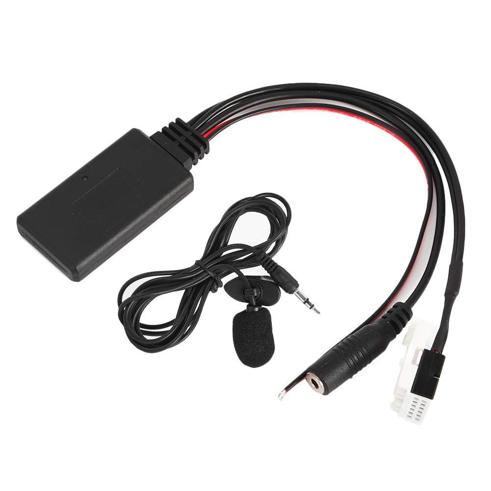 Ymiko Auto Bluetooth für Audio MP3 Kabel Adapter, Auto Bluetooth Modul Auto für Audio Stecker mit Mikrofon Kit Ersatz für W169 W221 W251 W245 Ymiko Auto Bluetooth für Audio MP3 Kabel Adapter, Auto Bluetooth Modul Auto für Audio Stecker mit Mikrofon Kit Ersatz für W169 W221 W251 W245 von Ymiko
