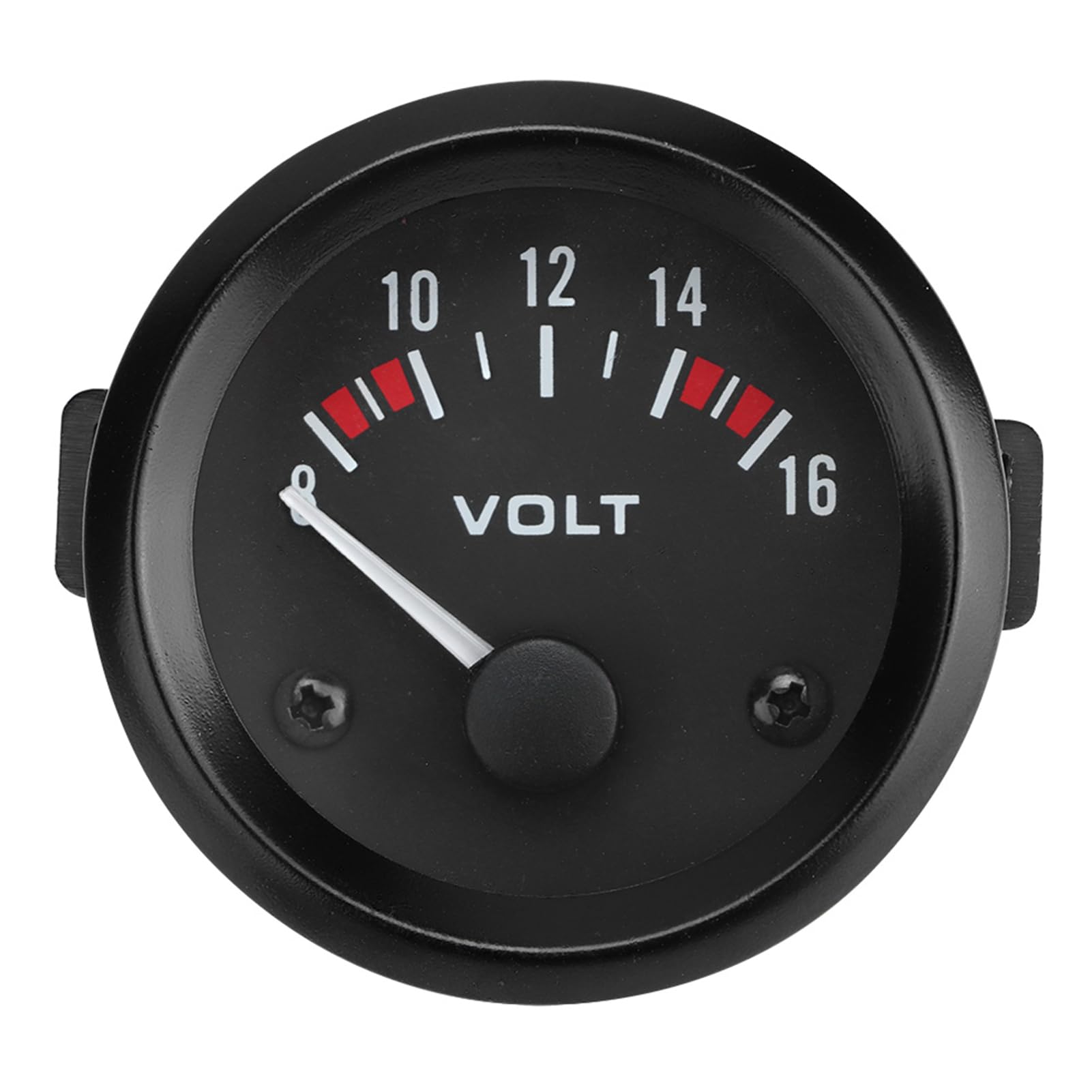 Ymiko Auto Universal 12V Voltmeter Universalzeiger 2" 52mm Volt Voltmeter Voltmeter Voltmeter Voltmeter 8-16V BX100007 von Ymiko